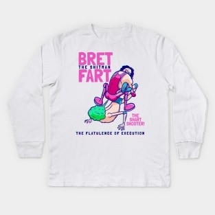 Bret Fart Kids Long Sleeve T-Shirt